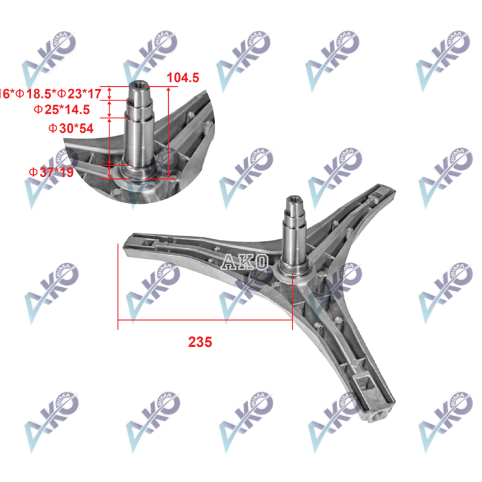 شفت کرال کله قندي AKO (5/6)