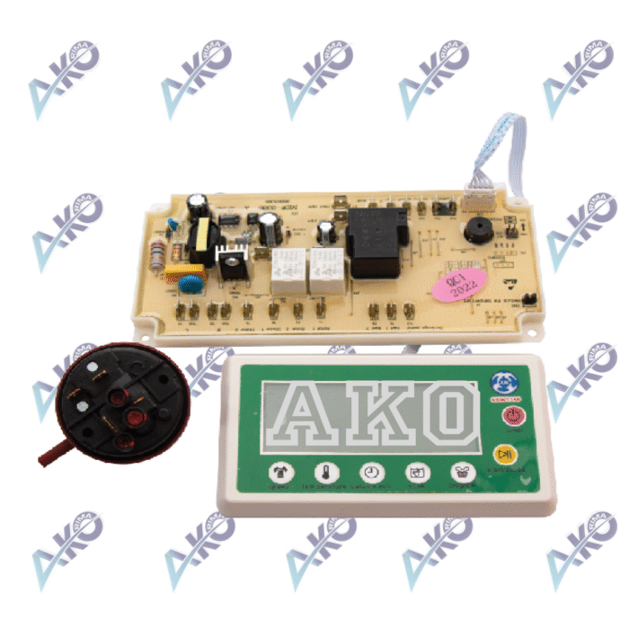 برد همه کاره لباسشویی اتوماتیک سبز